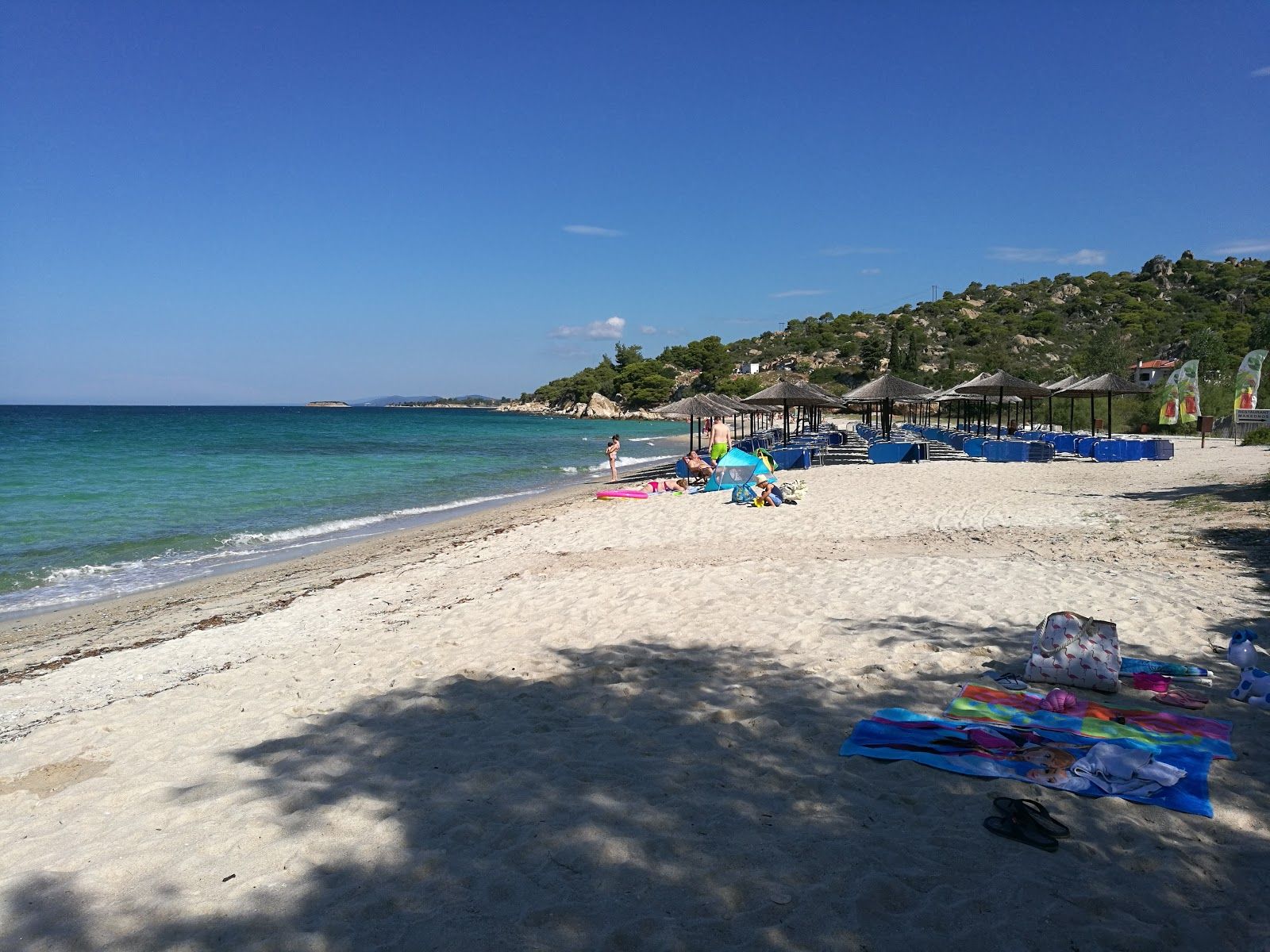 kaviou beach sea