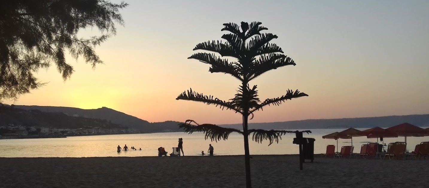 sunset mikiverna beach