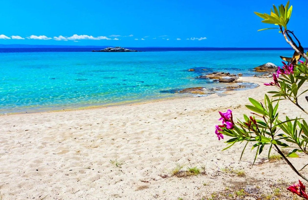kalogria beach sea 