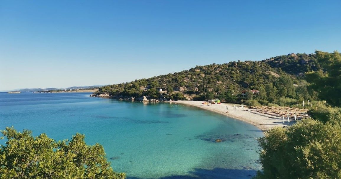 kaviou beach bird eye