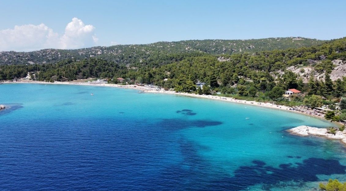 bird eye kalogria beach