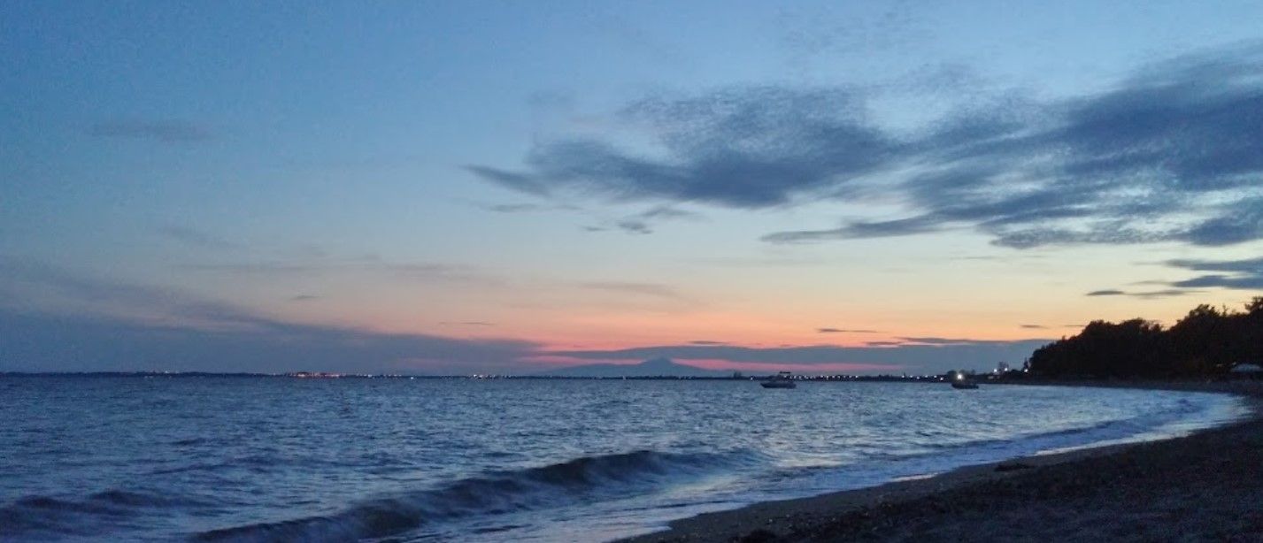 sunset kalves beach